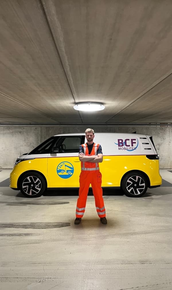 BCF Mobiliteit pechhulpvoertuig onderweg in Friesland