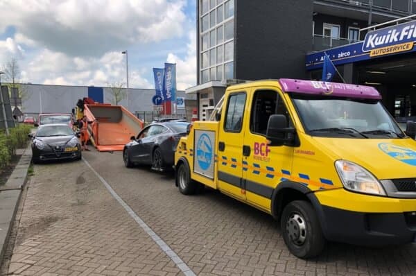 EV voertuigen veilig gestald bij BCF Mobiliteit